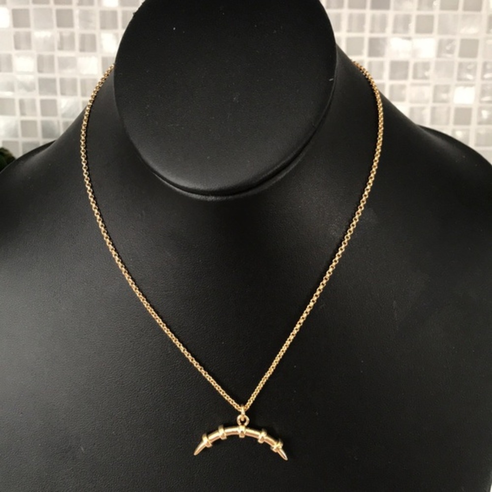 Belkin New (I) Gold fashion necklace